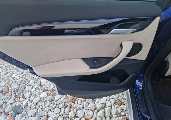 BMW X1 cena 124107 przebieg: 77123, rok produkcji 2020 z Jedlicze małe 277